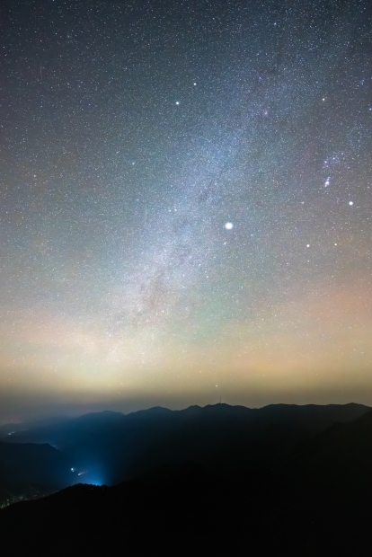 大洪山冬季银河-1