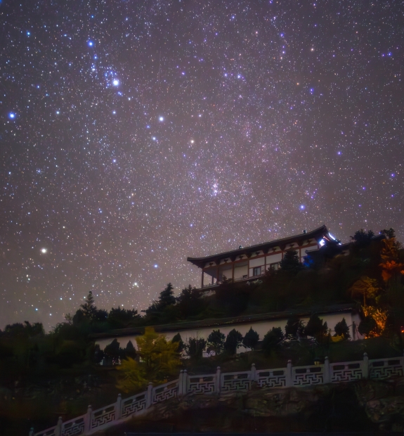 大洪山大慈恩寺星空-4